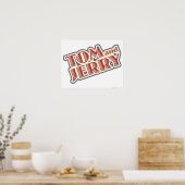 トムとジェリーのロゴ ポスター (キッチン)