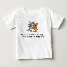 トムとジェリーの楽しいTシャツ