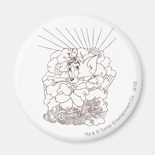 トムとジェリーの概要 マグネット (正面)