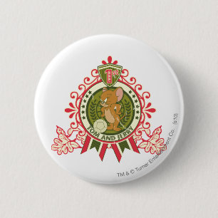 トムとジェリーの第1場所3 缶バッジ