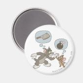 トムとジェリーの邪悪な考え マグネット (正面/裏面)