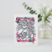 トムとジェリーはあなたの背部を見ます ポストカード (スタンド正面)