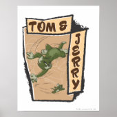 トムとジェリーはタンソファに座っている ポスター (正面)