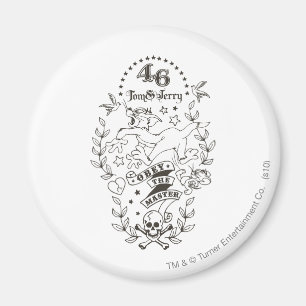 トムとジェリーはマスター1に従います マグネット