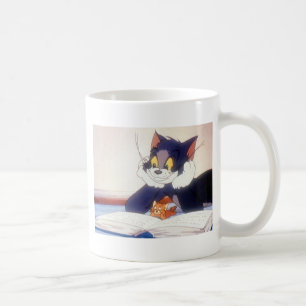 トムとジェリーは本を読みました コーヒーマグカップ