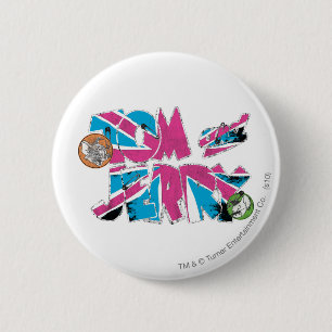 トムとジェリーイギリスの積み過ぎ 缶バッジ