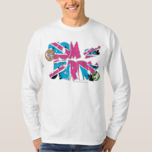 トムとジェリーイギリスの積み過ぎ Tシャツ