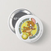 トムとジェリーサッカー（サッカー） 4 缶バッジ (正面&裏面)