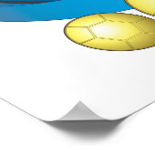 トムとジェリーサッカー(サッカー) 5 ポスター (角)