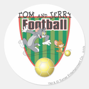 トムとジェリーサッカー（サッカー） 6 ラウンドシール