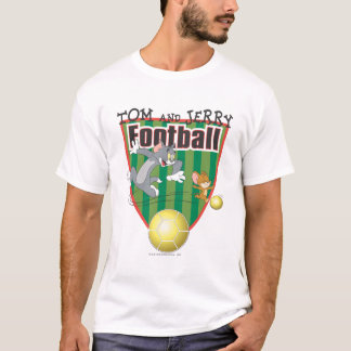 トムとジェリーサッカー（サッカー） 6 Tシャツ