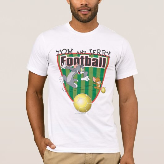 トムとジェリーサッカー（サッカー） 6 Tシャツ (正面)