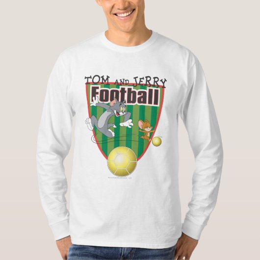 トムとジェリーサッカー（サッカー） 6 Tシャツ (正面)