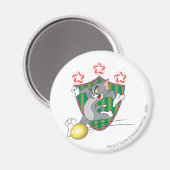 トムとジェリーサッカー（サッカー） 9 マグネット (正面/裏面)