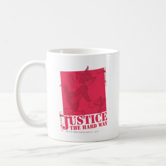 トムとジェリージャスティスザ懸命ウェイ コーヒーマグカップ (左)