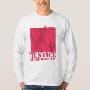 トムとジェリージャスティスザ懸命ウェイ Tシャツ