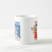 トムとジェリーテニスのスター4 コーヒーマグカップ (中央)