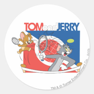トムとジェリーテニスのスター4 ラウンドシール
