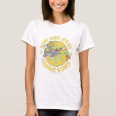 トムとジェリーテニスのスター5 Tシャツ (正面)