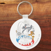 トムとジェリーテニスのスター7 キーホルダー (正面)