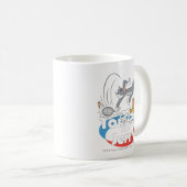トムとジェリーテニスのスター7 コーヒーマグカップ (正面右)