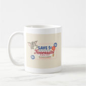 トムとジェリーノセサトルクーポン コーヒーマグカップ (左)