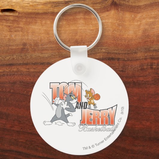 トムとジェリーバスケットボール3 キーホルダー (正面)
