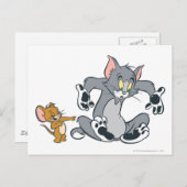 トムとジェリーブラックポーキャット ポストカード (正面/裏面)