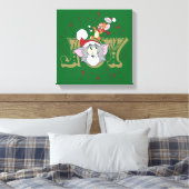 トムとジェリーホリデージョイ キャンバスプリント (インサイチュ (寝室))