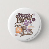 トムとジェリーマウスが罠にはまった 缶バッジ (正面)