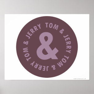 トムとジェリーラウンドロゴ9 ポスター