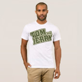 トムとジェリーロゴ3 Tシャツ (正面フル)