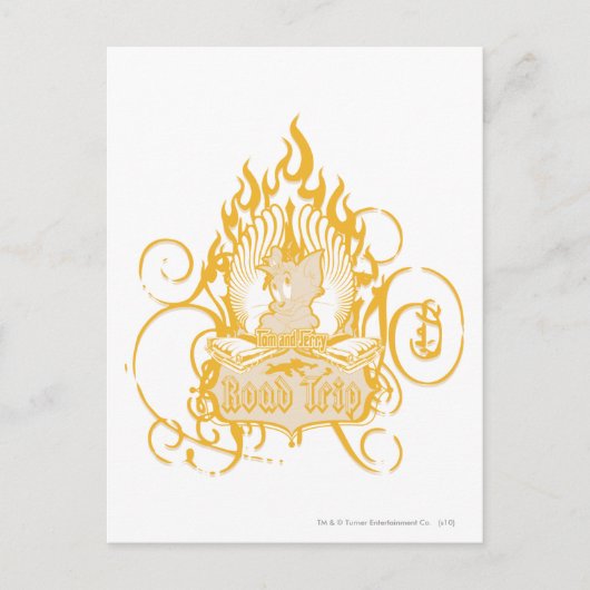 トムとジェリーロードトリップ ポストカード (正面)