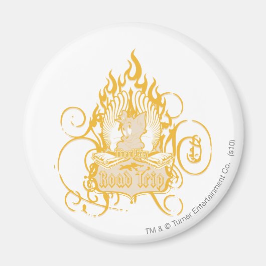 トムとジェリーロードトリップ マグネット (正面)