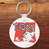 トムとジェリー不機嫌猫 キーホルダー (正面)