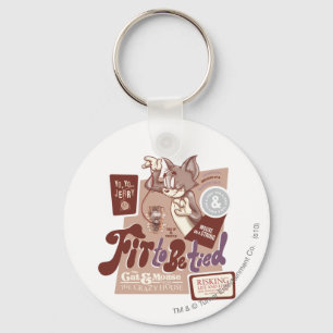 トムとジェリー適合結ばれるべき キーホルダー