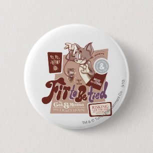 トムとジェリー適合結ばれるべき 缶バッジ