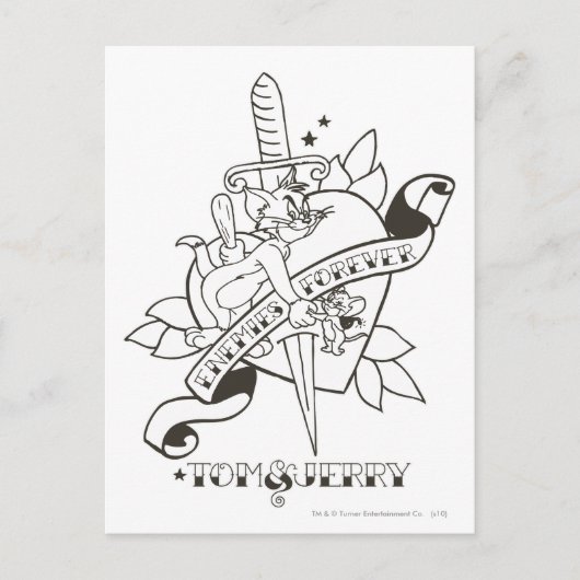 トムとジェリー・エネーズ永遠1 ポストカード (正面)