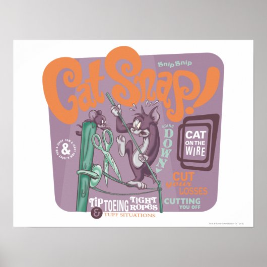トムとジェリー・キャットスナップ ポスター (正面)