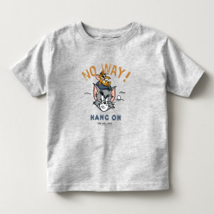 トムとジェリー・ゴルファー「No Way」 トドラーTシャツ