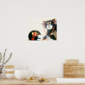 トムとジェリー・ステスコップ ポスター (キッチン)