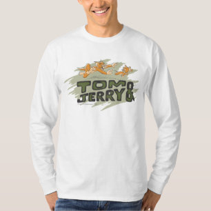 トムとジェリー・チェースのロゴ Tシャツ