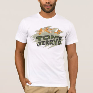 トムとジェリー・チェースのロゴ Tシャツ