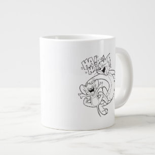 トムとジェリー トムとジェリーが笑う ジャンボコーヒーマグカップ