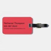 トムとジェリー |トムとジェリーが笑う ラゲッジタグ (裏面横)