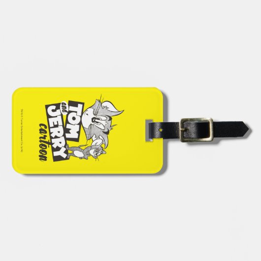 トムとジェリー |トムとジェリーの漫画 ラゲッジタグ (正面横)