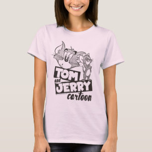 トムとジェリー トムとジェリーの漫画 Tシャツ