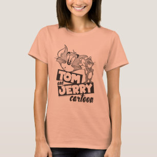 トムとジェリー トムとジェリーの漫画 Tシャツ