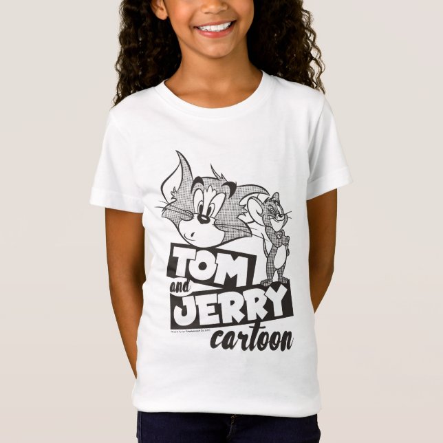 トムとジェリー |トムとジェリーの漫画 Tシャツ (正面)