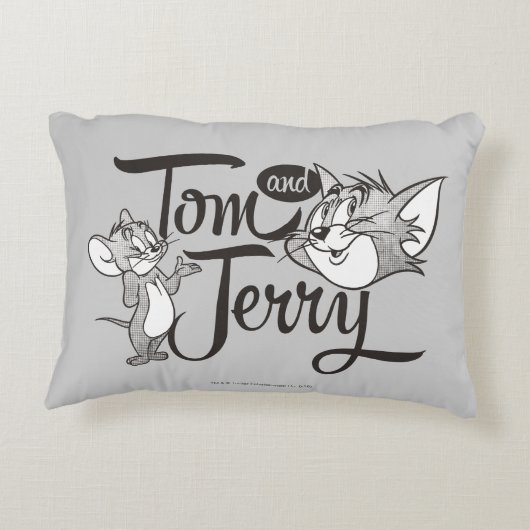 トムとジェリー |トムとジェリーは甘く見える アクセントクッション (裏面)